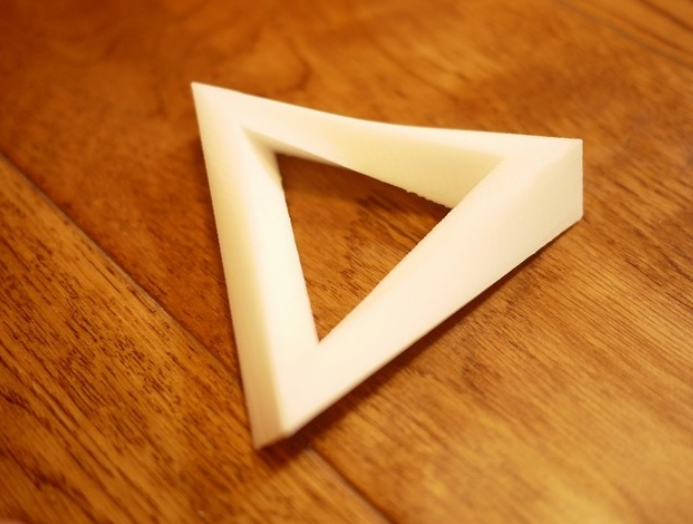 类似彭罗斯三角的正多边形3D打印模型