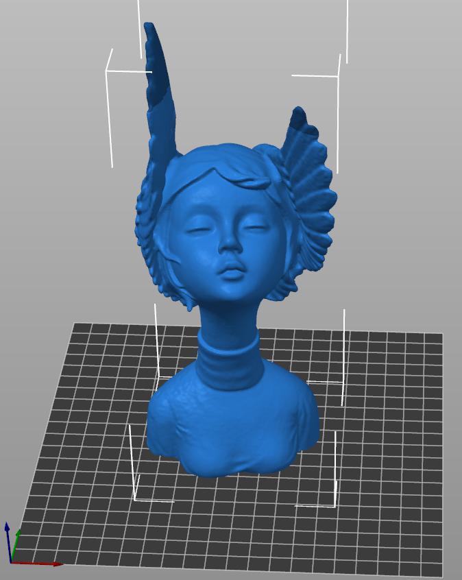 美丽天使3D打印模型