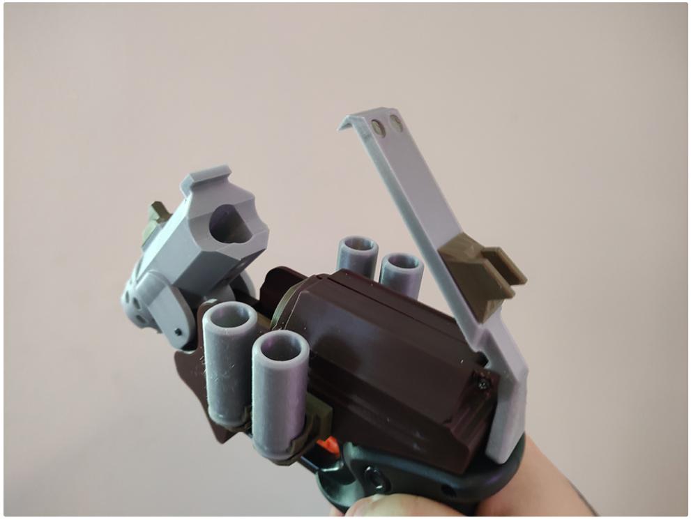 鸭嘴兽枪(无发射）3D打印模型