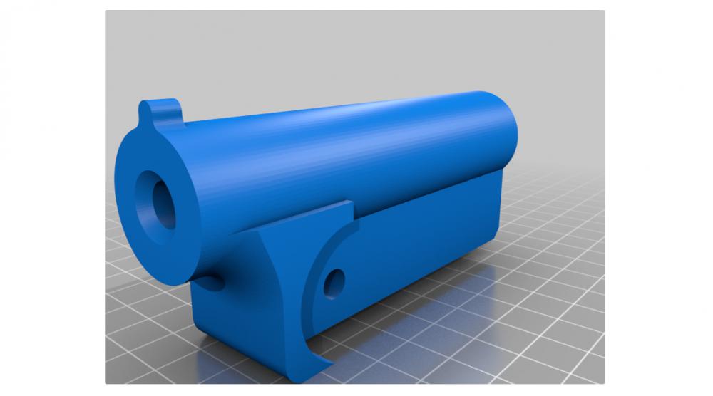 TB-12单发枪（无发射）3D打印模型