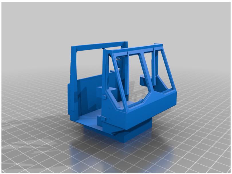 拖拉机T-150K3D打印模型