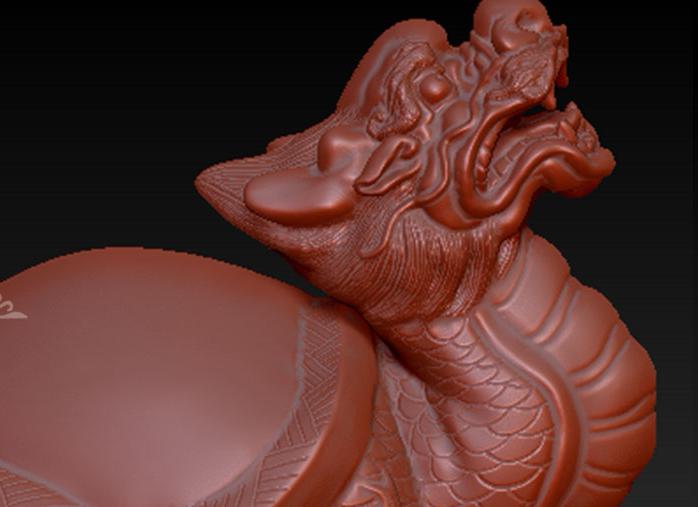 龙龟3D打印模型