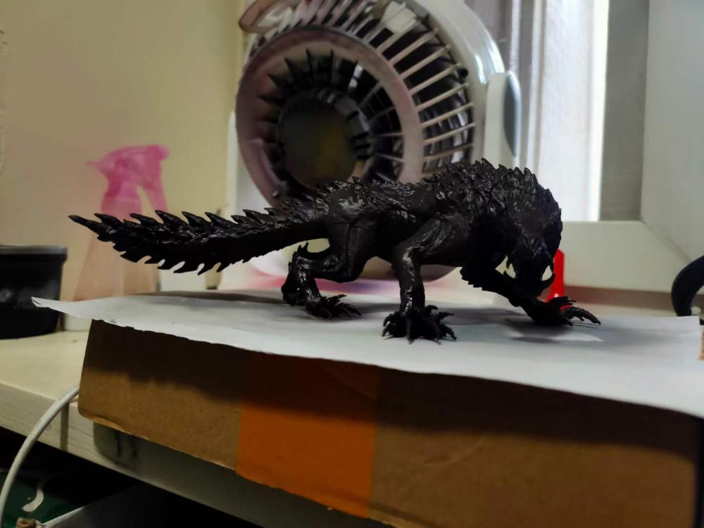怪物猎人 世界 惨爪龙3D打印模型