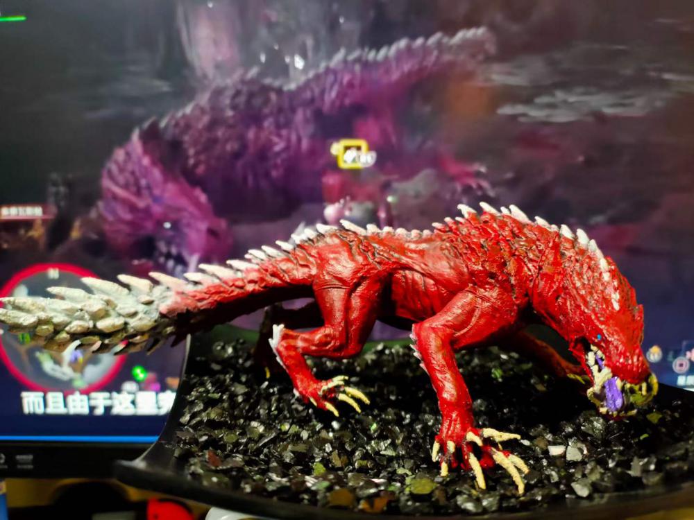 怪物猎人 世界 惨爪龙3D打印模型