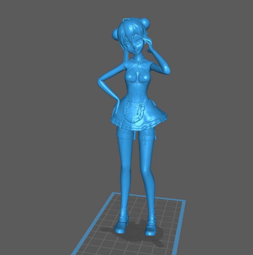 初音未来miku3D打印模型