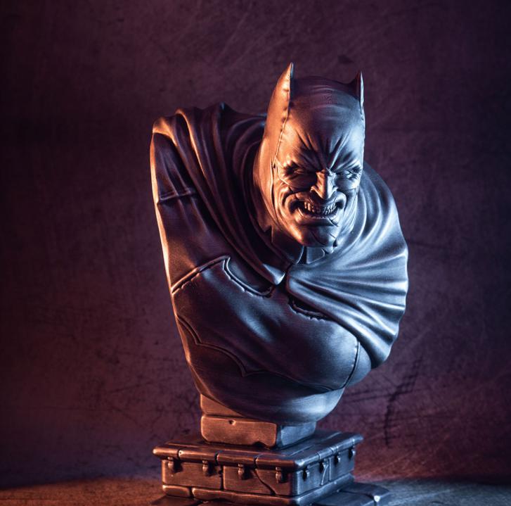 蝙蝠侠 黑暗骑士半身像3D打印模型