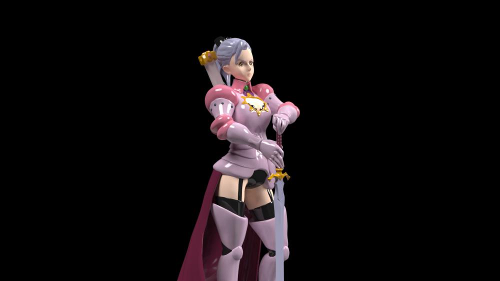 独家模 七大罪 杰莉卡3D打印模型