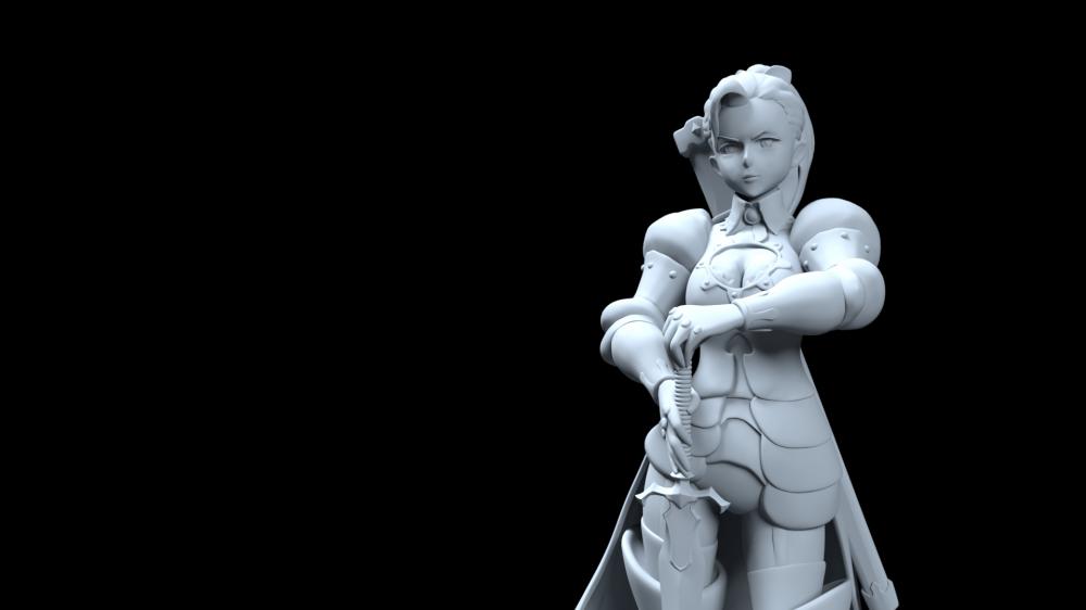 独家模 七大罪 杰莉卡3D打印模型