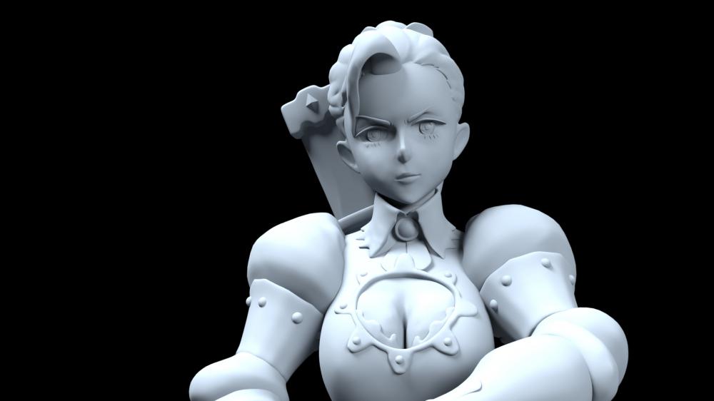 独家模 七大罪 杰莉卡3D打印模型