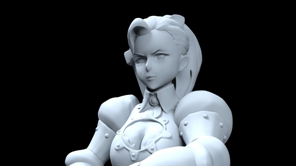 独家模 七大罪 杰莉卡3D打印模型
