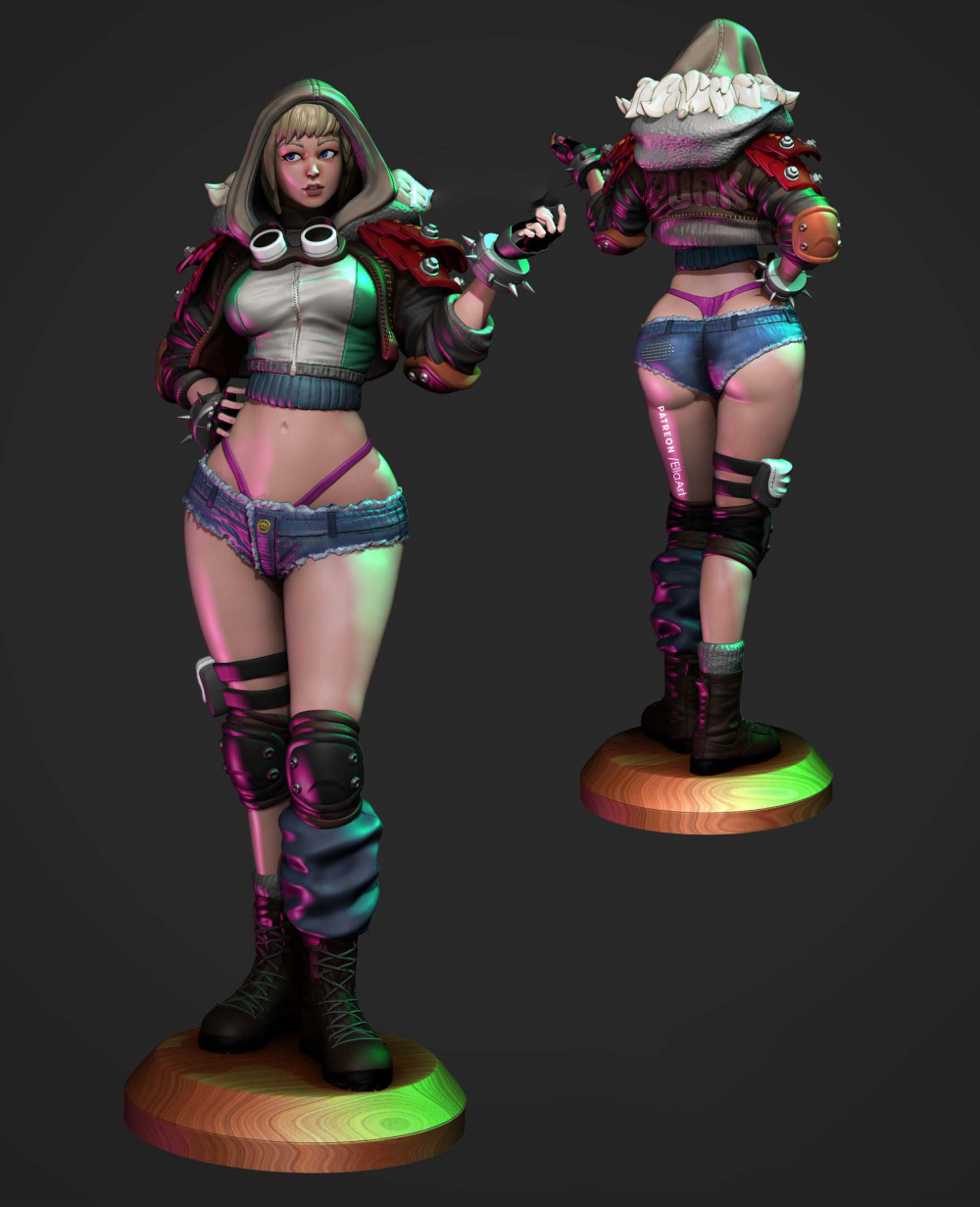 安妮3d打印模型