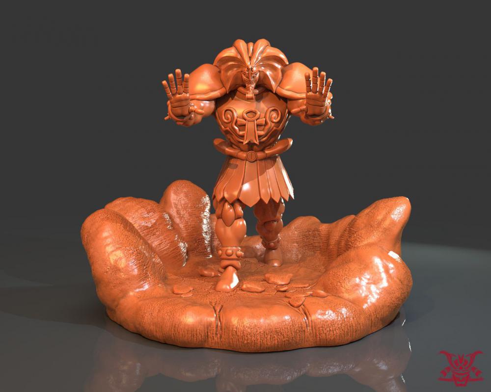 游戏王 黑暗大法师3D打印模型