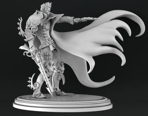 Devil Hunter 恶魔猎人3D打印模型