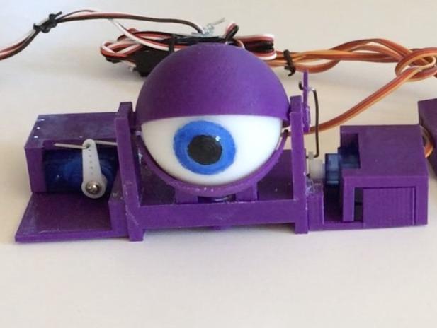 电子眼机械3D打印模型