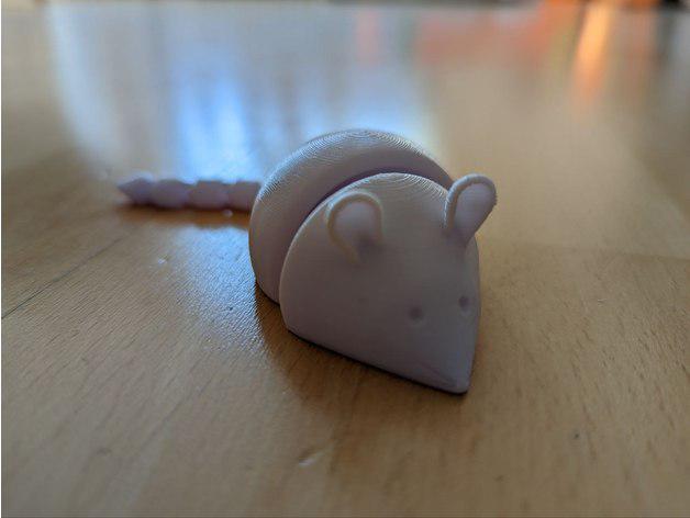 铰接的老鼠3D打印模型
