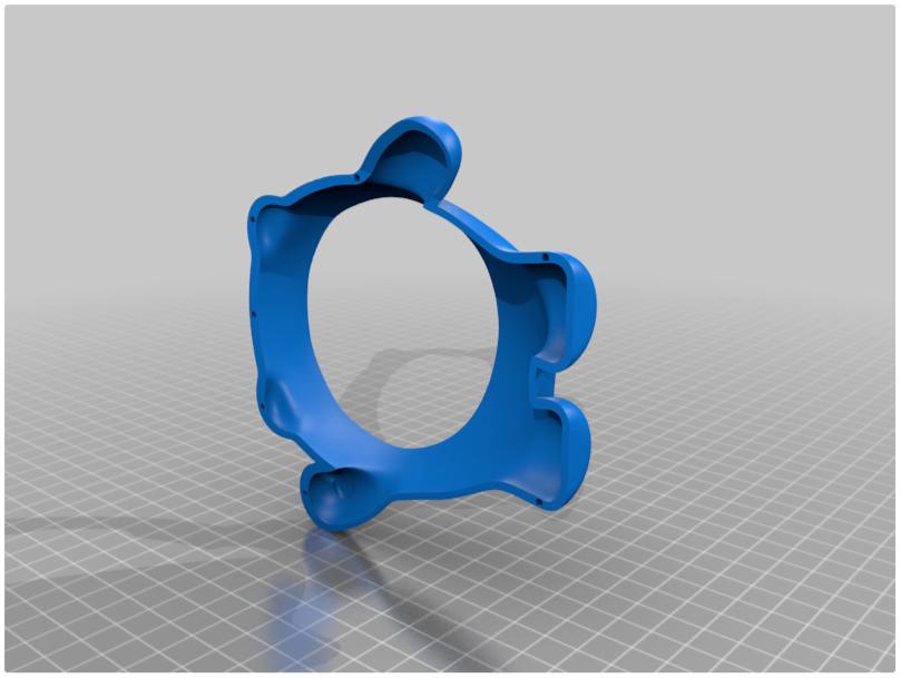 青花瓷—冰墩墩(禁止任何商业用途)3D打印模型