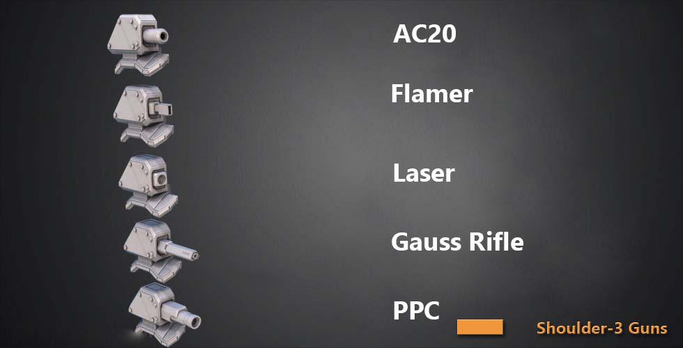 机甲战士 帝王蟹3D打印模型