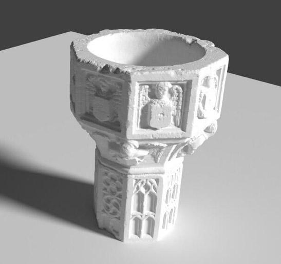 罗马柱雕像3D打印模型