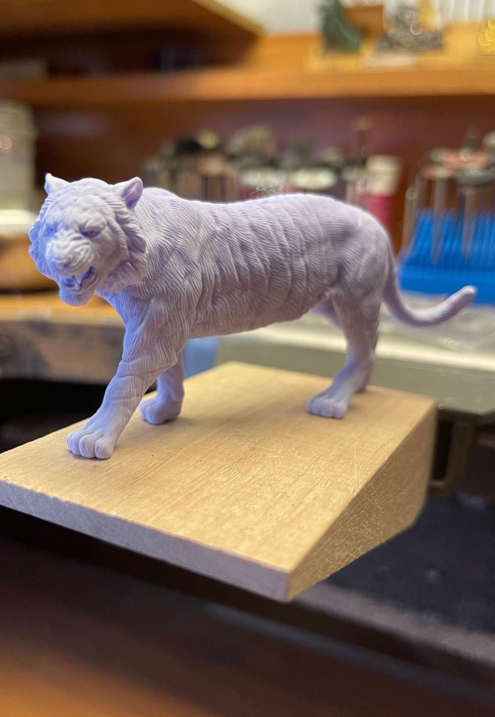 老虎3D打印模型