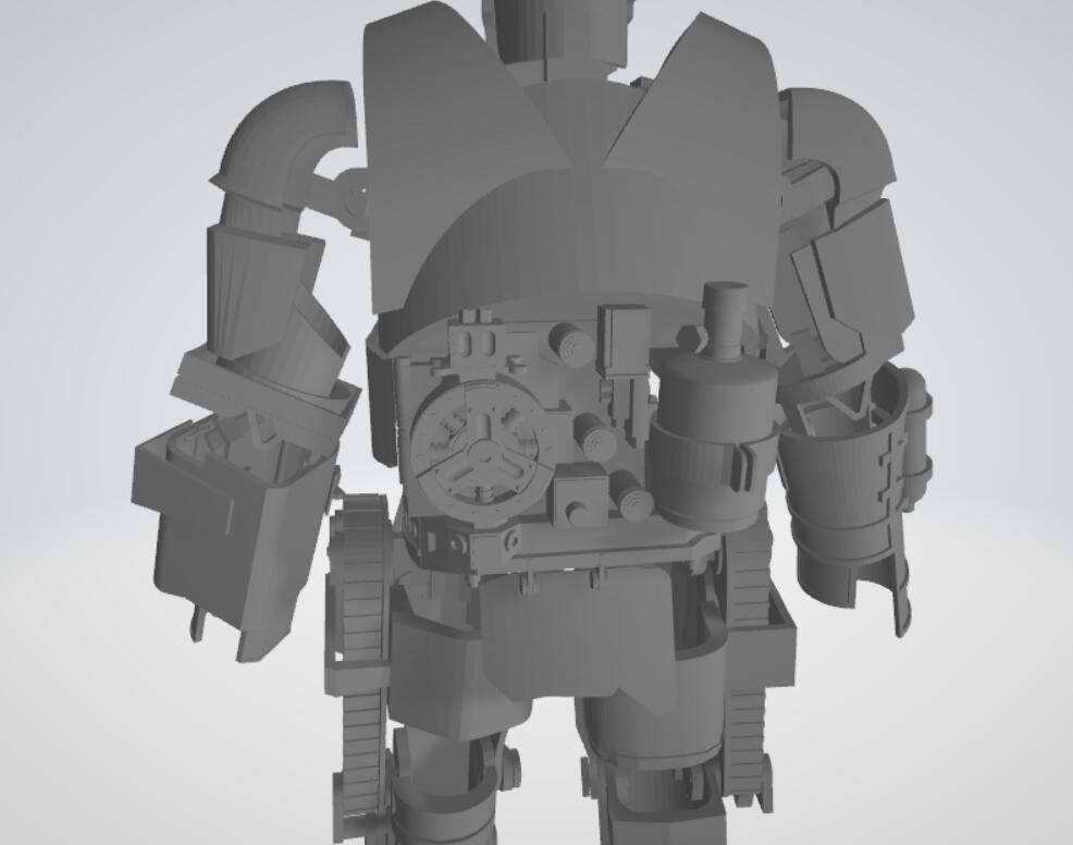钢铁侠MK1盔甲全套3D打印模型