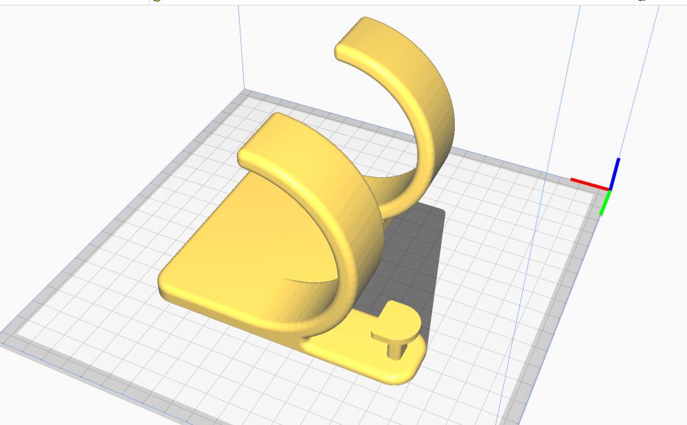 电吹风支架3D打印模型