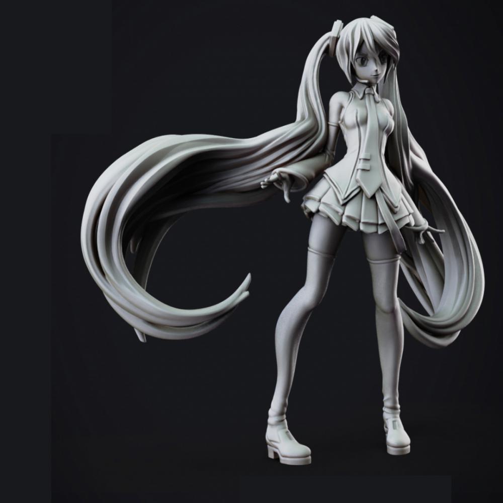 初音未来 Hatsune Miku3D打印模型