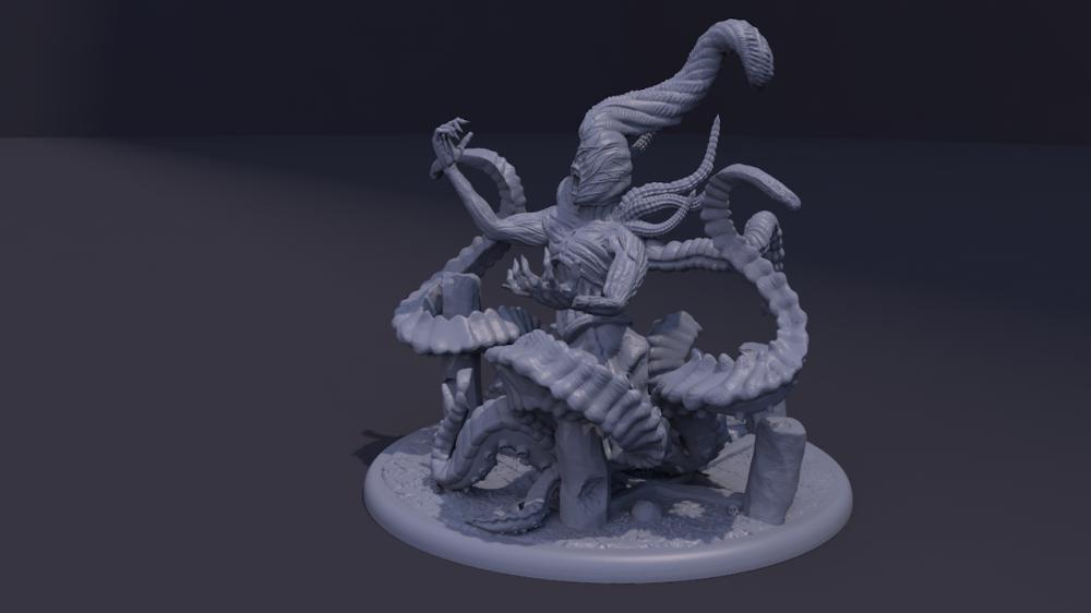 奈亚拉托提普3D打印模型
