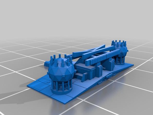 歼星舰3D打印模型