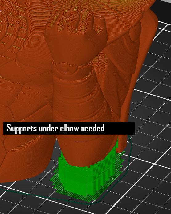 DC超级反派 塔尔·塞尼斯托  半身像3D打印模型