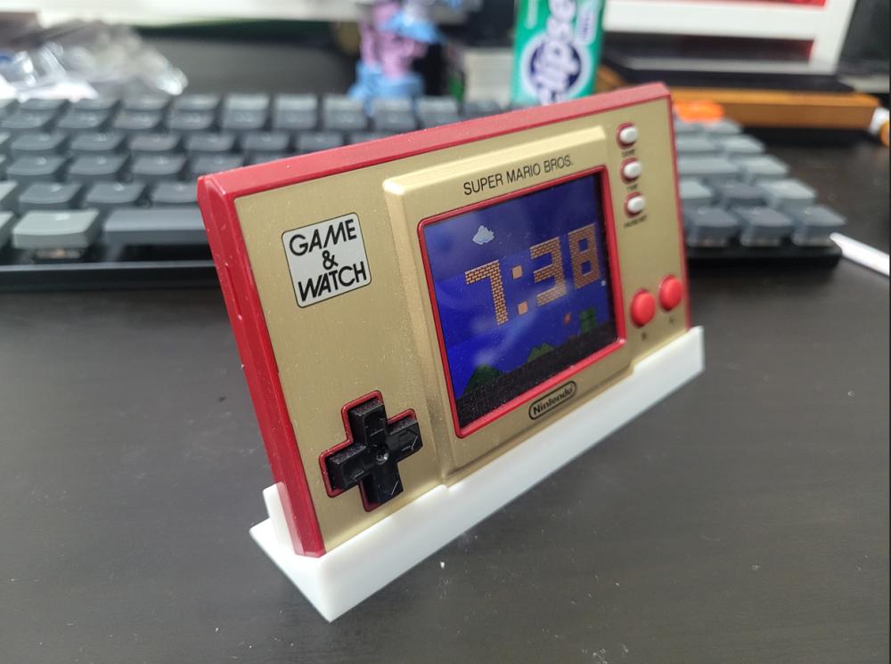 任天堂Nintendo Game&Watch支架3D打印模型