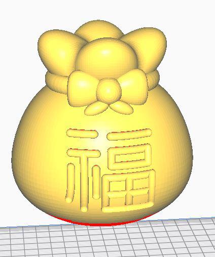 福袋3D打印模型