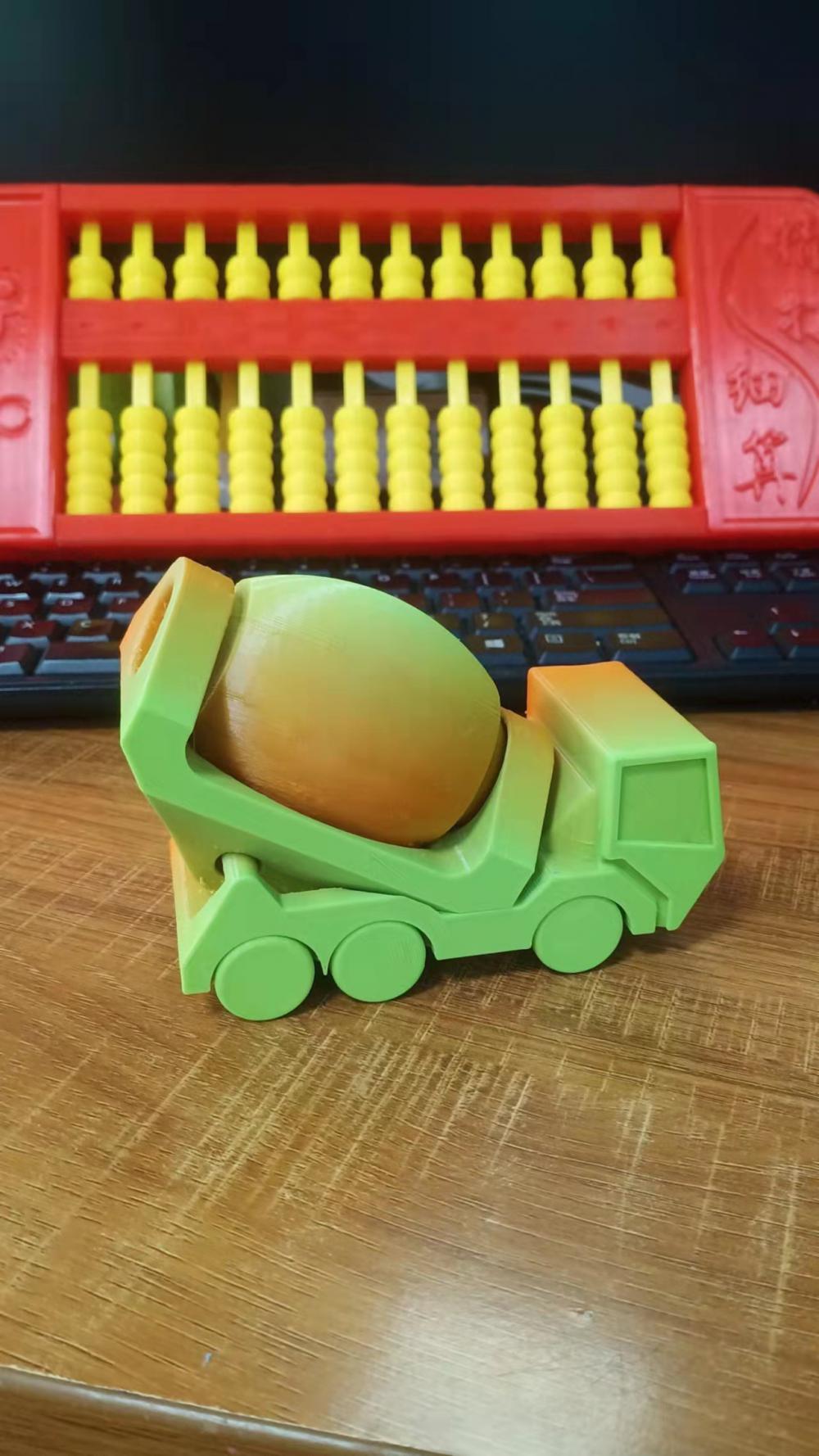 可动油罐车3D打印模型