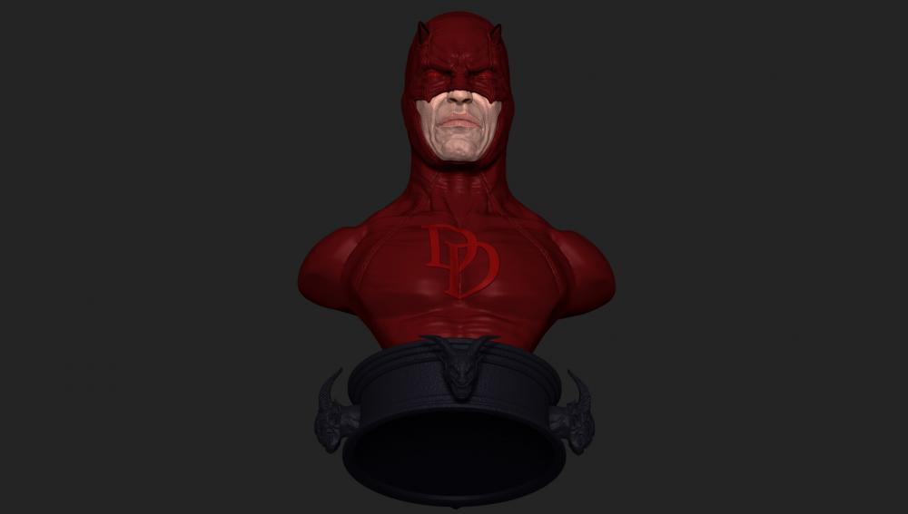 夜魔侠 胸雕3D打印模型