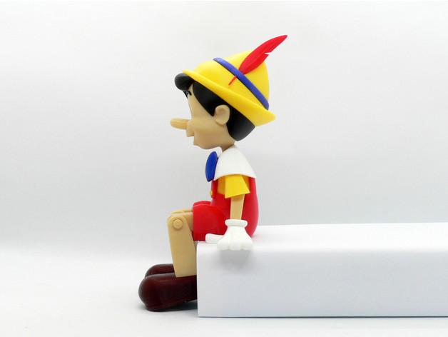 匹诺曹3D打印模型