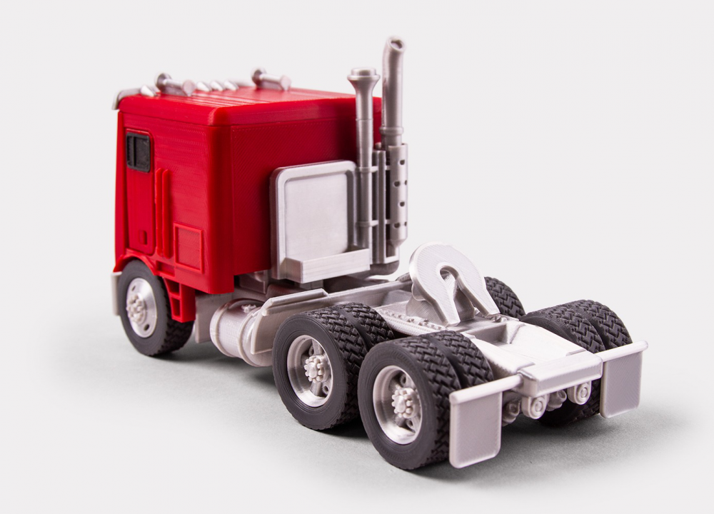 Marmon 拖头卡车（擎天柱G1造型原型）3D打印模型