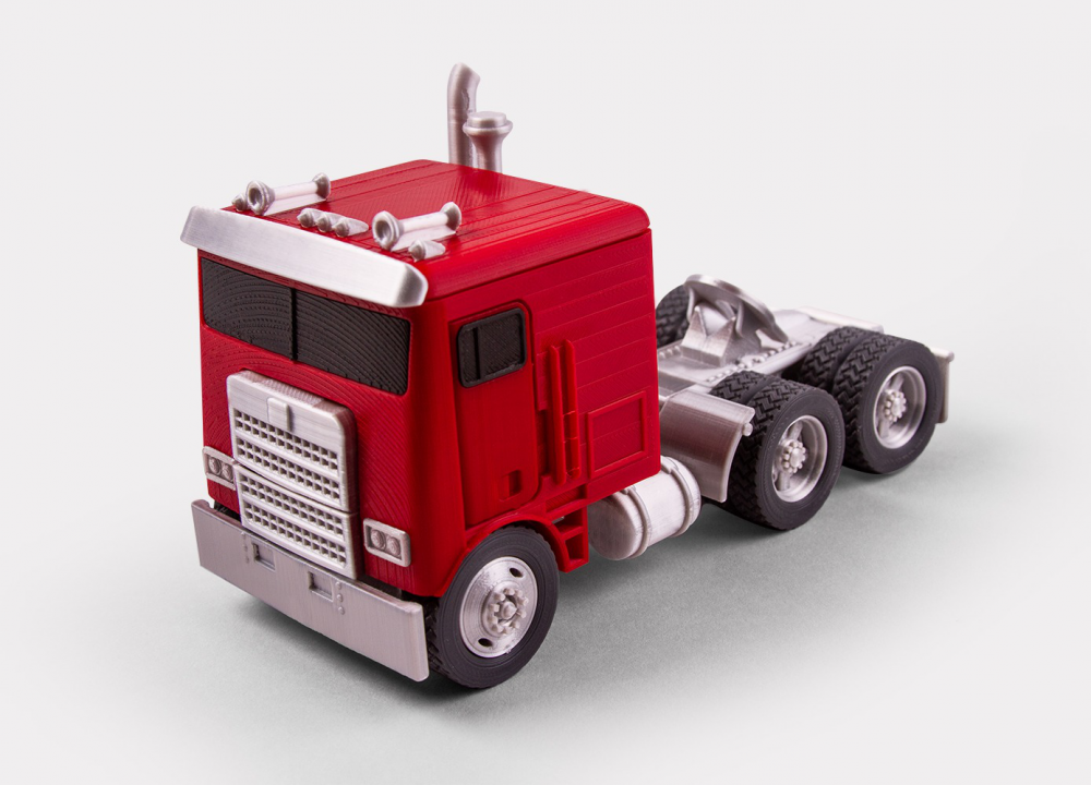 Marmon 拖头卡车（擎天柱G1造型原型）3D打印模型