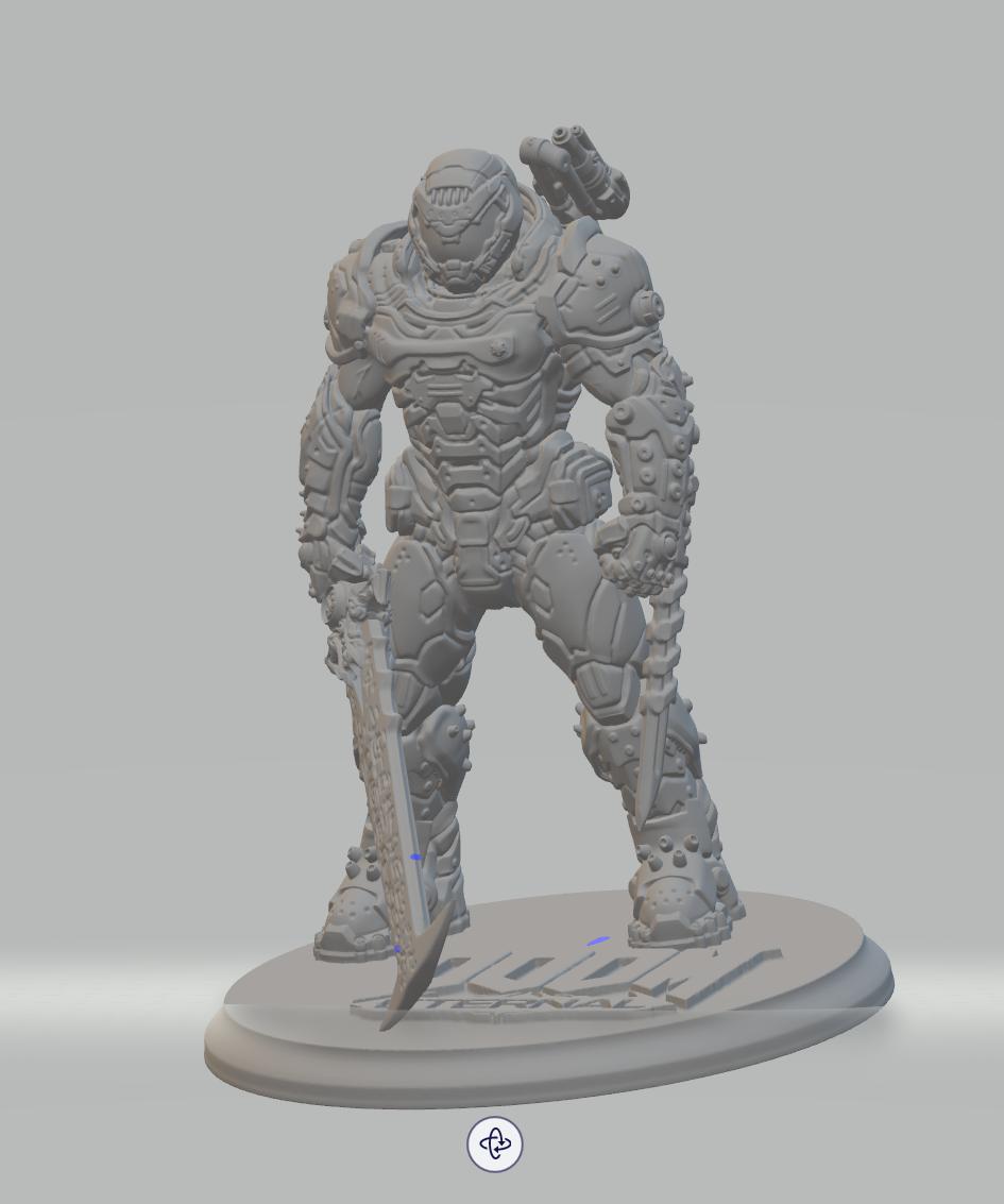 毁灭战士 doom3D打印模型