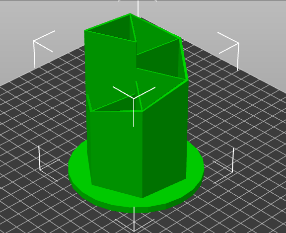 笔筒3D打印模型