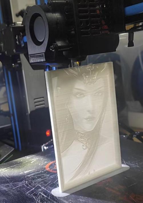 美杜莎女王浮雕灯3D打印模型