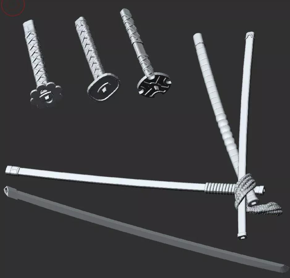 海贼王 索隆 武士版3D打印模型