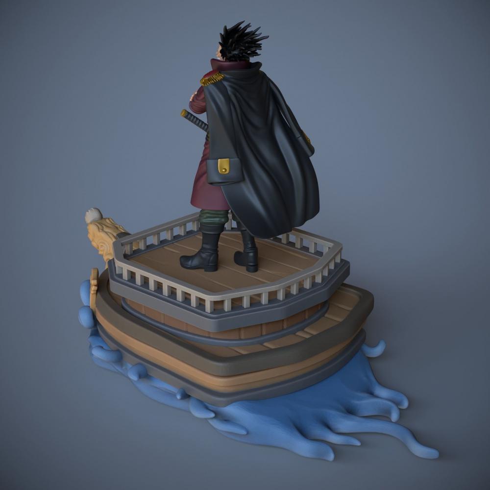 海贼王 洛克斯3D打印模型