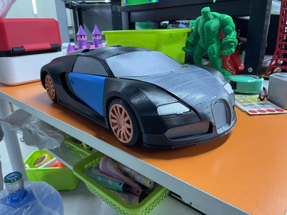 布加迪威龙 超跑 汽车模型3D打印模型