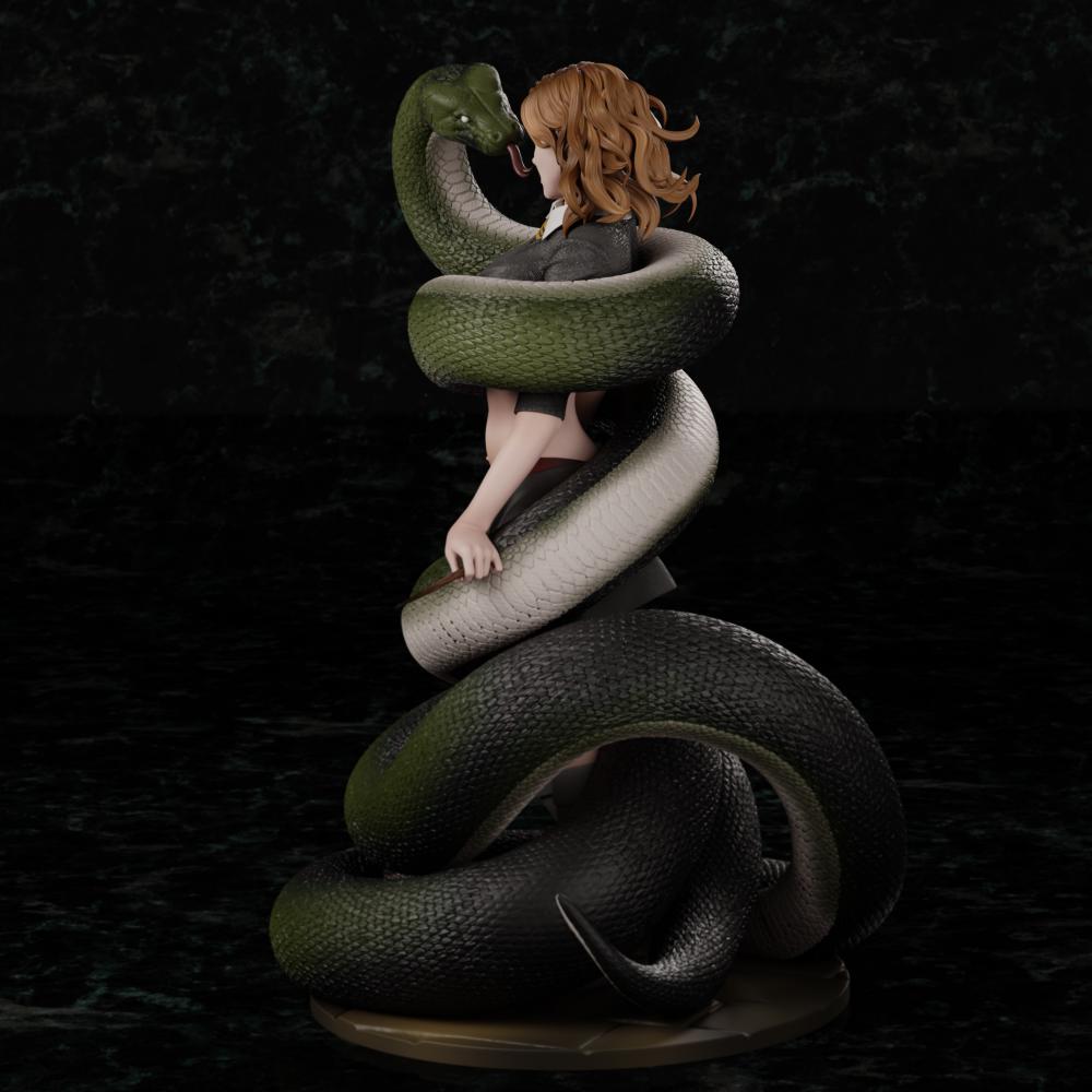 赫敏与蛇3D打印模型