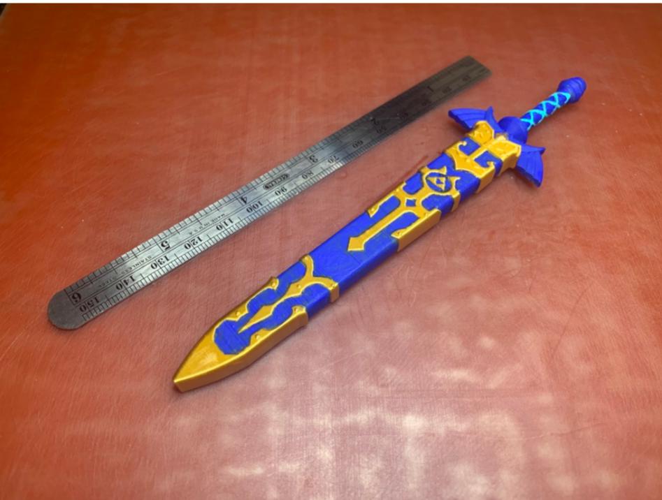塞尔达大师剑 剑鞘3D打印模型