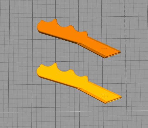 剪钳把3D打印模型