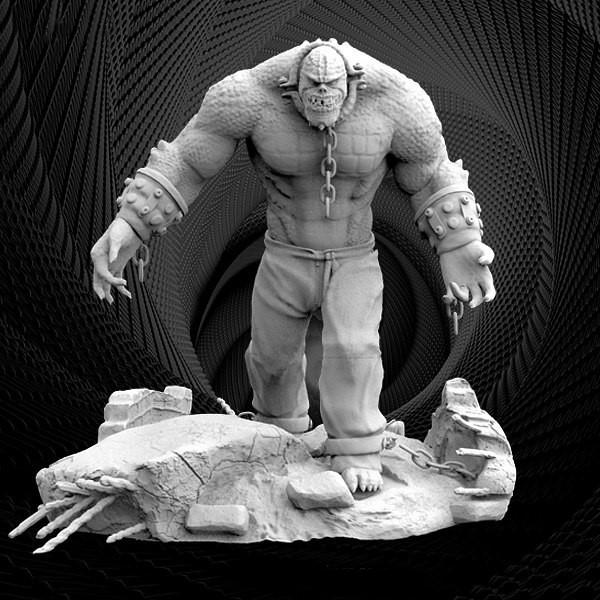 DC 杀手鳄3D打印模型