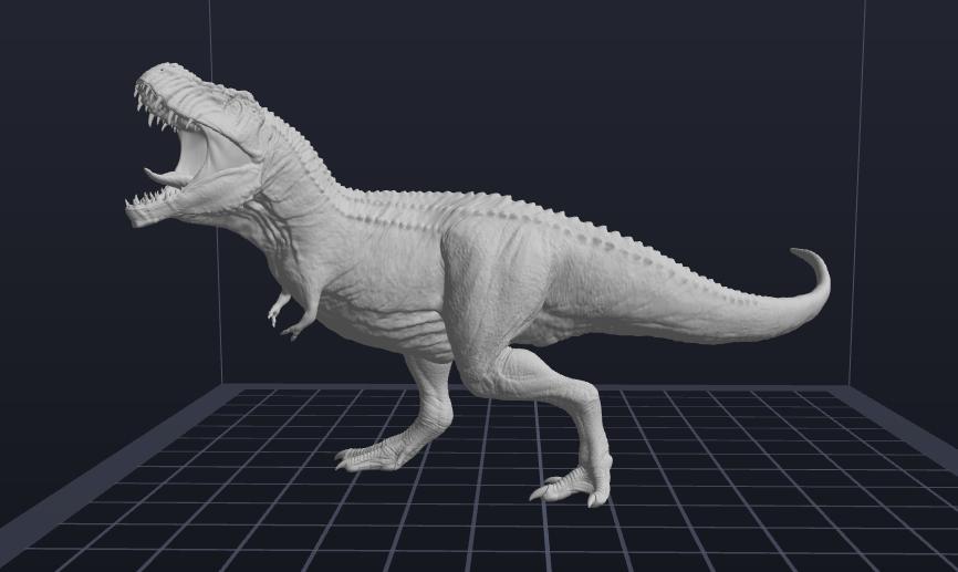 霸王龙3D打印模型