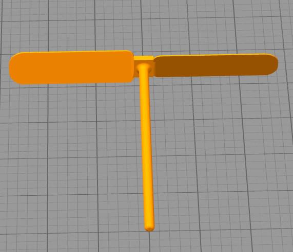 竹蜻蜓3D打印模型