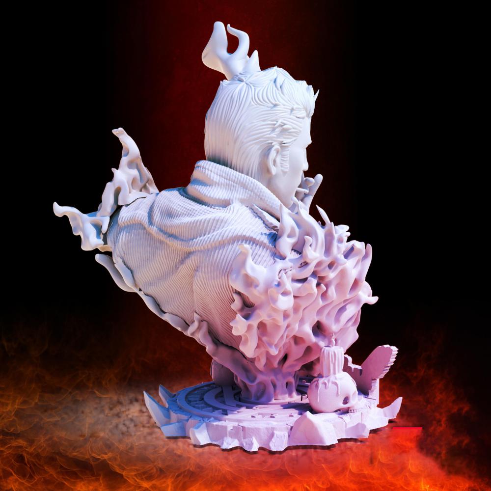 地狱神探 康斯坦丁 胸雕3D打印模型