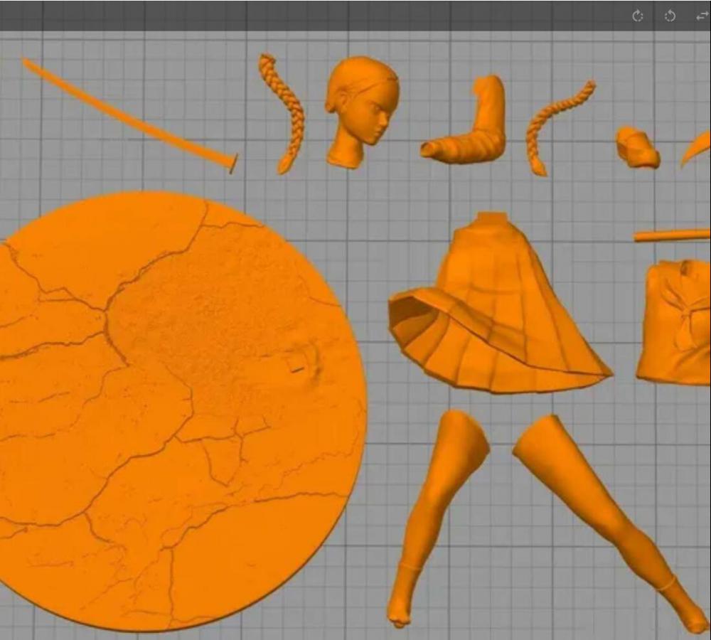 沙耶3D打印模型